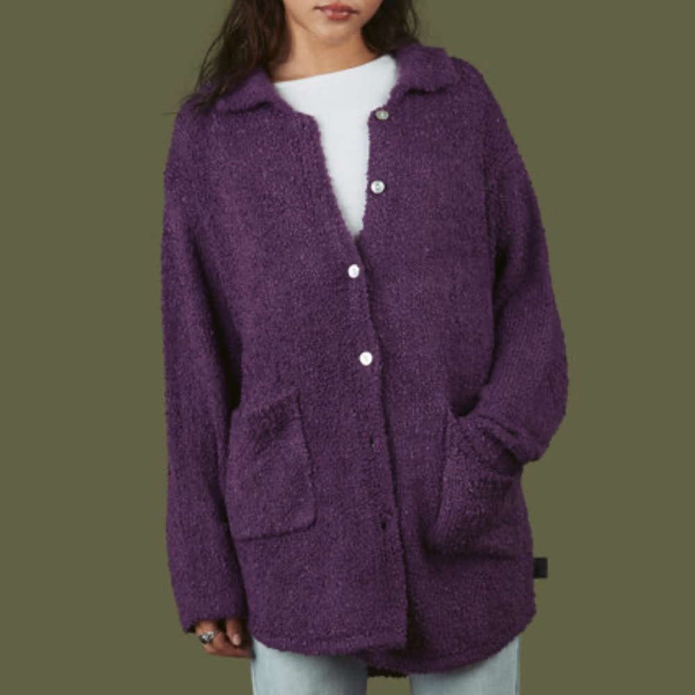 UNIF Purple Slug Sweater